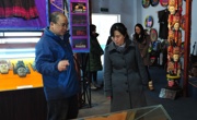 韦维副校长到图书馆调研指导工作